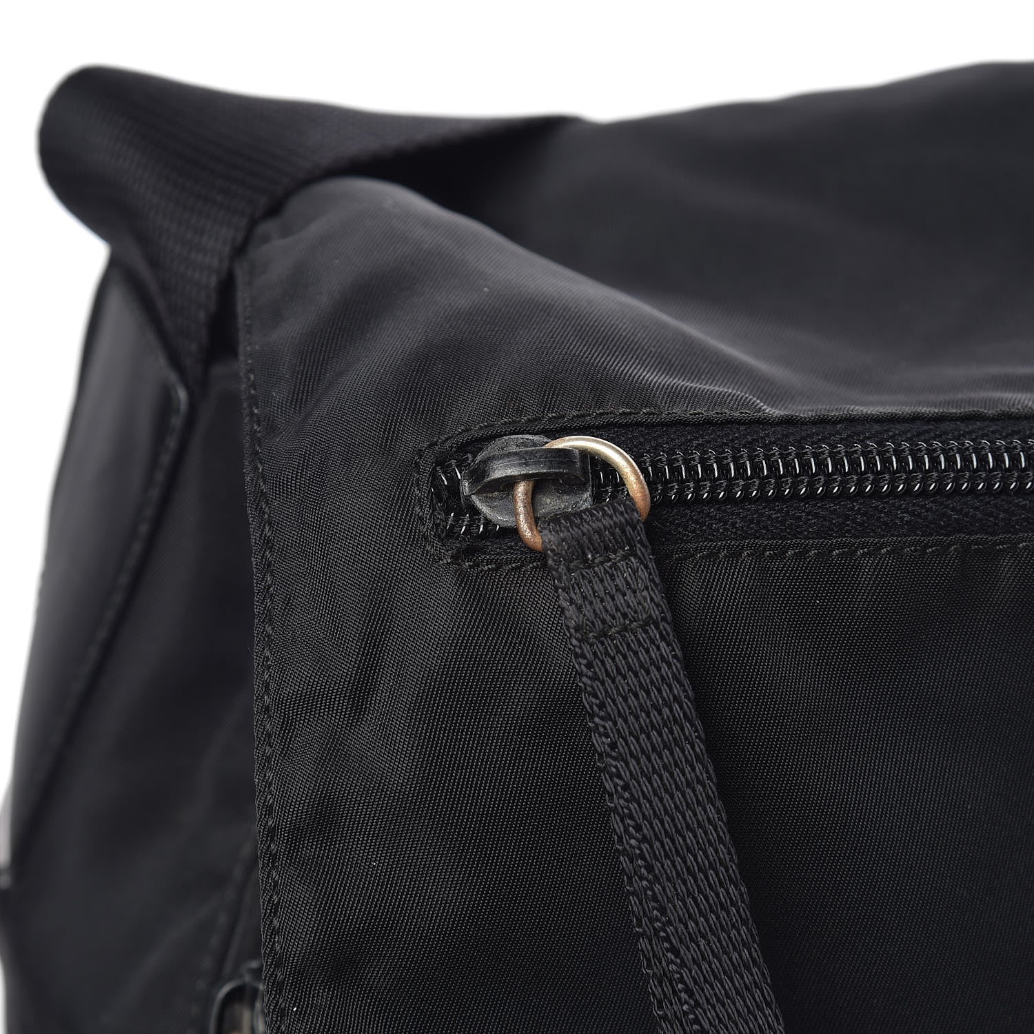 Prada Tessuto Nylon Messenger Bag Black 12 of 17
