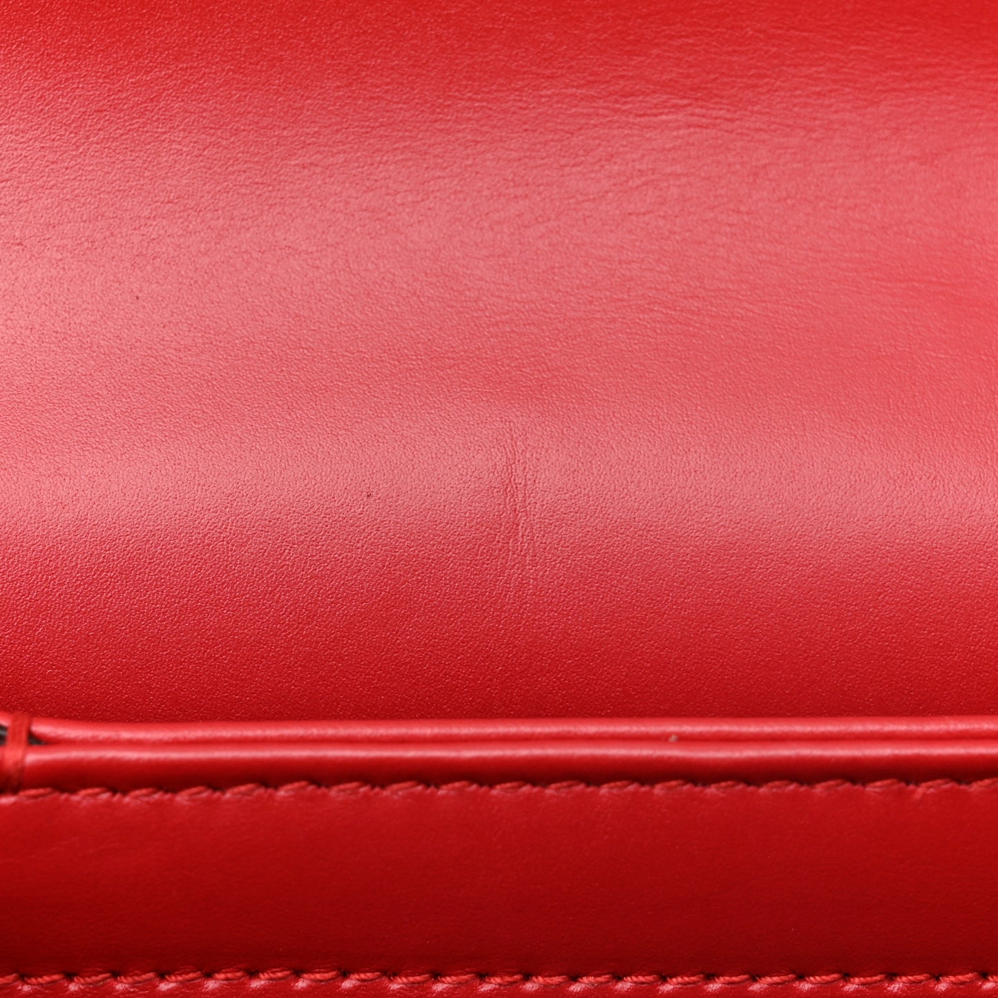 Calfskin Sylvie Web Small Queen Margaret Top Handle Bag Red
