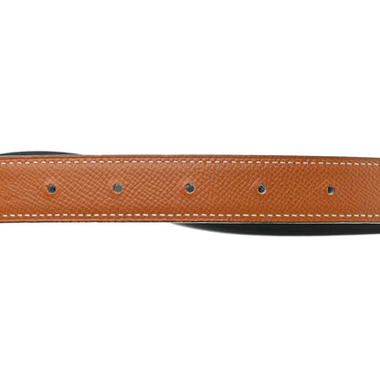 Hermes Swift Epsom 32mm H Belt 85 34 Black Gold 5 of 11