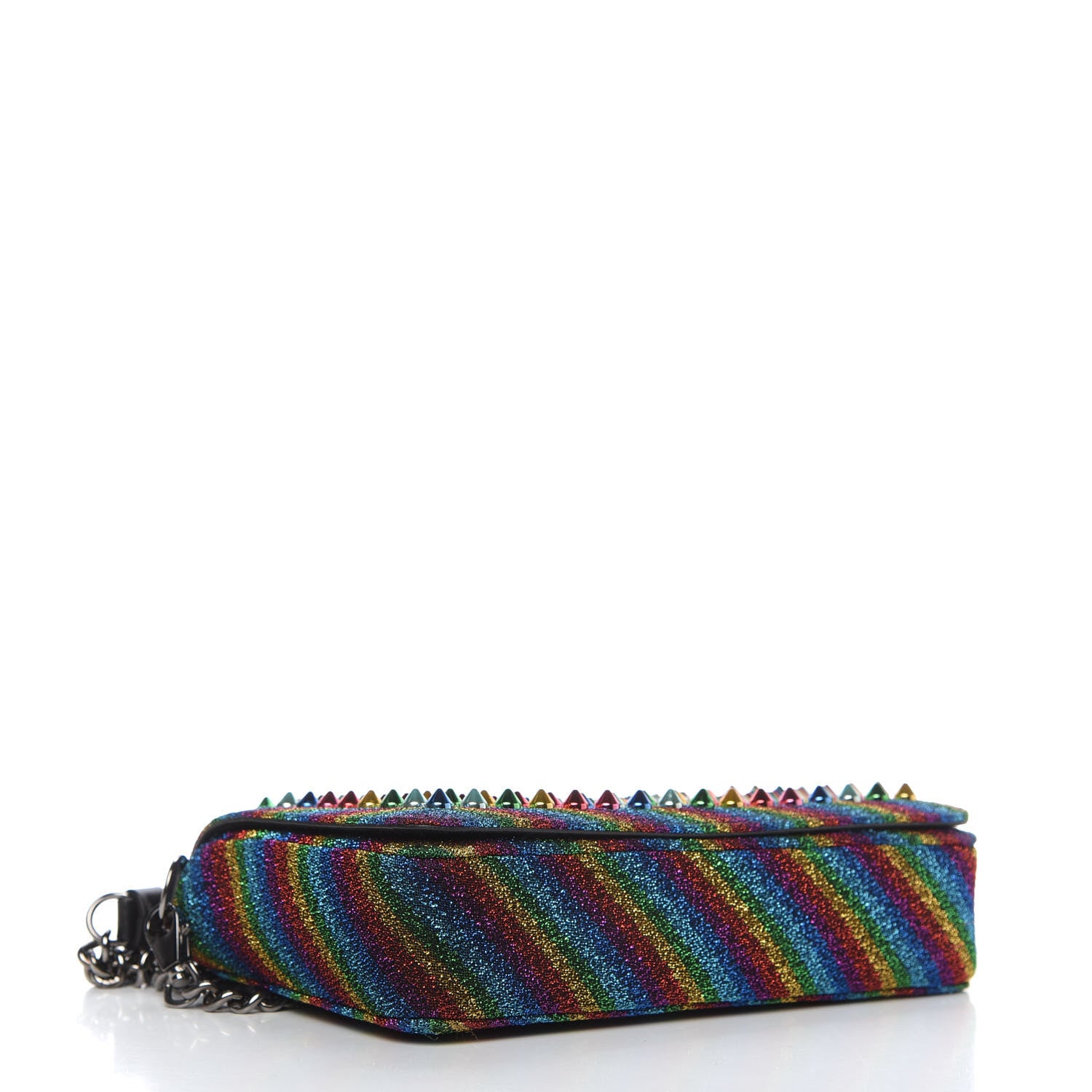 Christian Louboutin Spiked Zoompouch Crossbody Multi 4 of 10