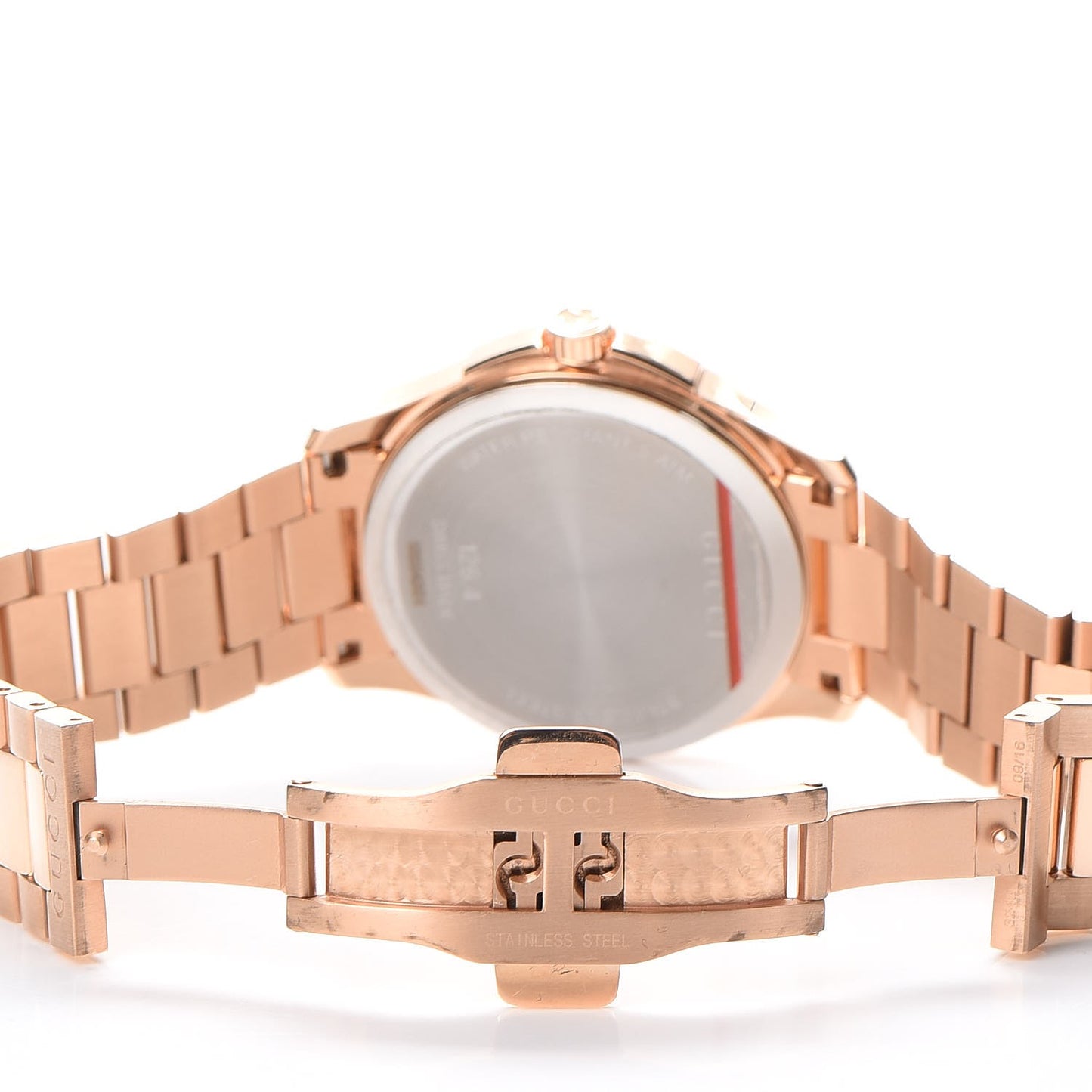 Stainless Steel 38mm G-Timeless Diamante Quartz Watch Rose