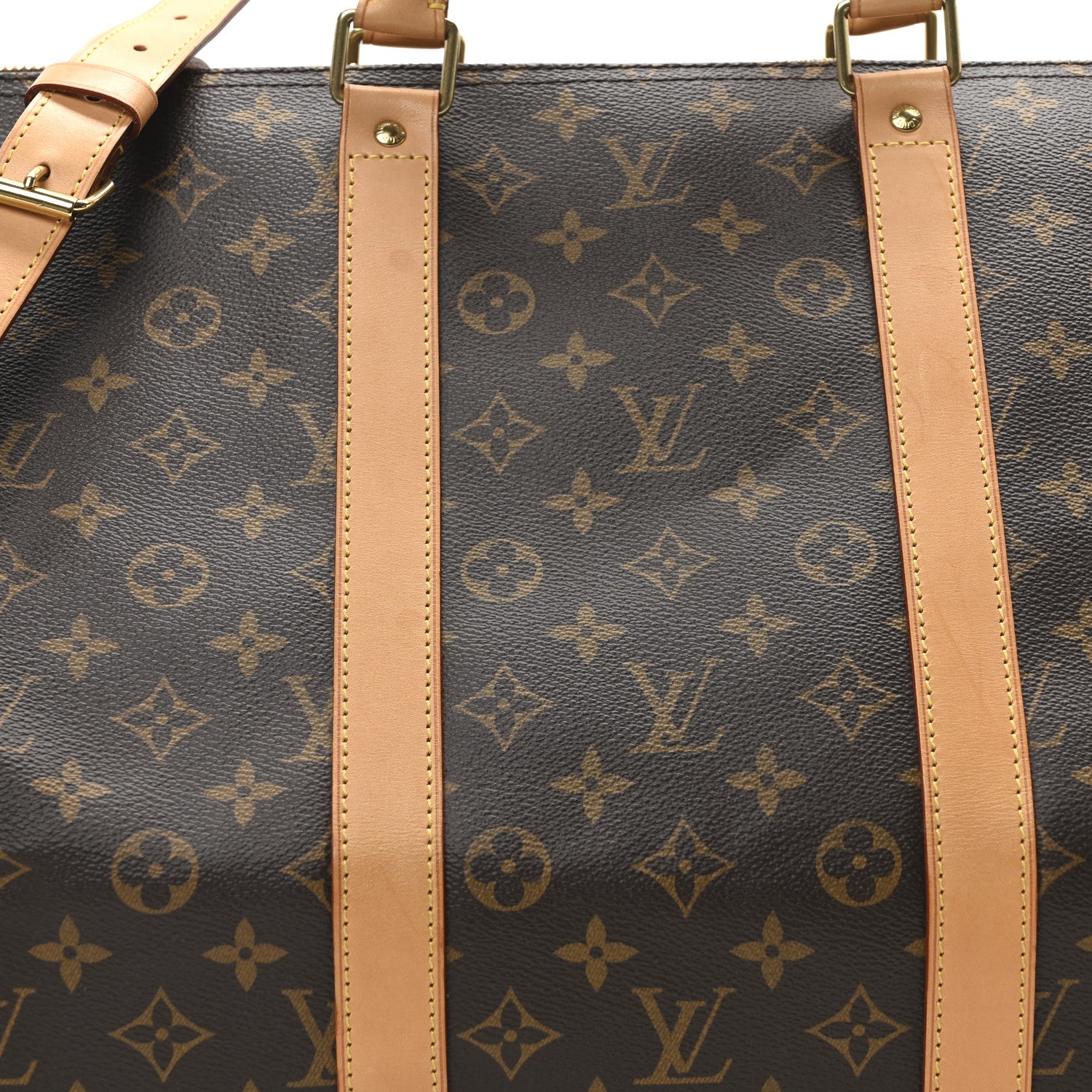 Louis Vuitton Monogram Keepall Bandouliere 55 7 of 9