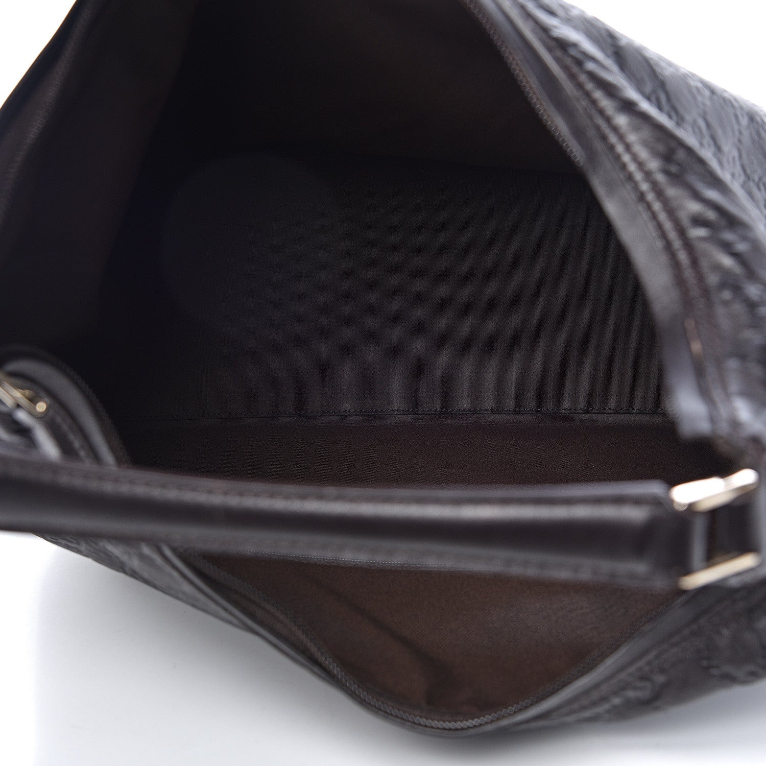 Gucci Guccissima Large Hobo Dark Brown 5 of 12