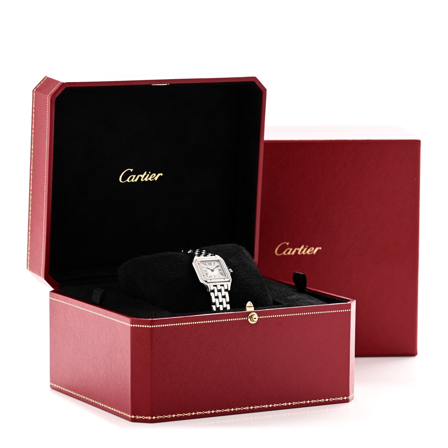 Stainless Steel 22mm Panthere Quartz Watch