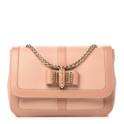 Christian Louboutin Soft Calfskin Small Sweety Charity Shoulder Bag Nude 1 of 10