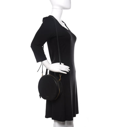 Mansur Gavriel Calfskin Circle Crossbody Bag Black 2 of 10