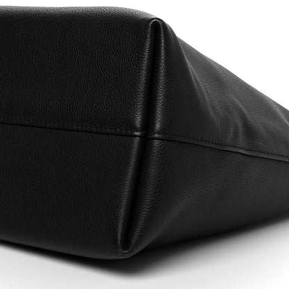 Louis Vuitton Calfskin Lockme Hobo Black 9 of 10