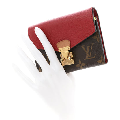 Louis Vuitton Monogram Pallas Compact Wallet NM Cerise 2 of 9