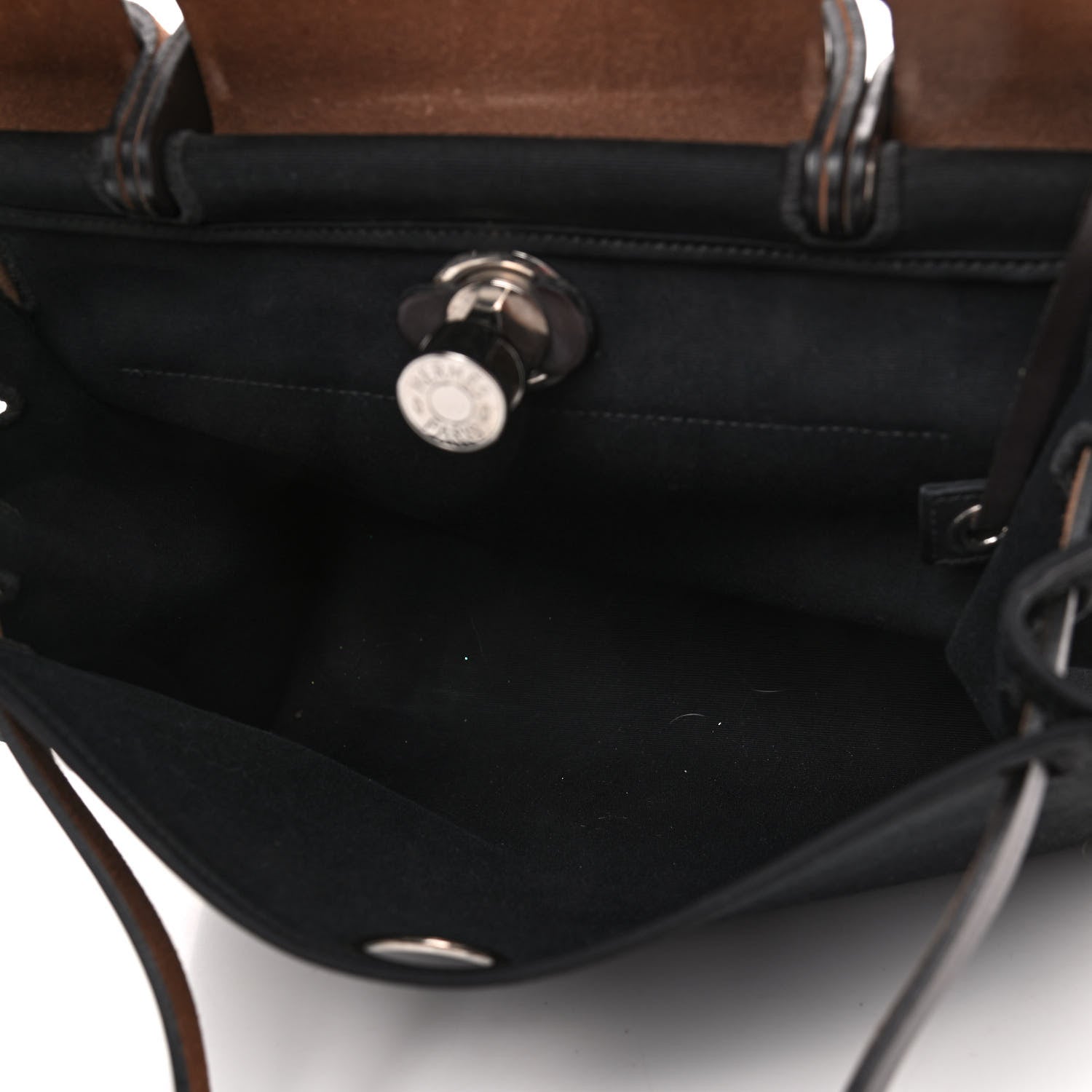 Hermes Toile Vache Hunter Herbag Zip PM 31 Black Ebene 3 of 8