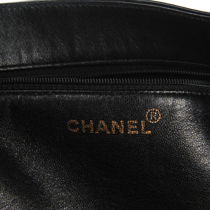 Chanel Lambskin Jumbo Shoulder Bag Black 6 of 8