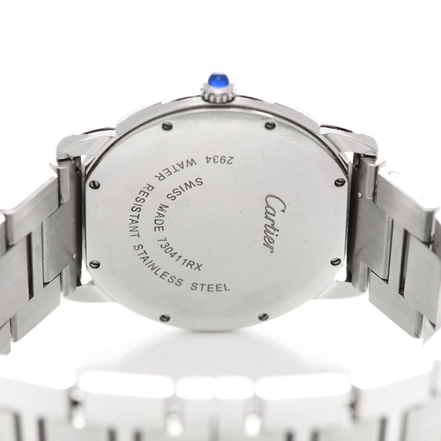 Stainless Steel 36mm Ronde Solo Quartz Watch