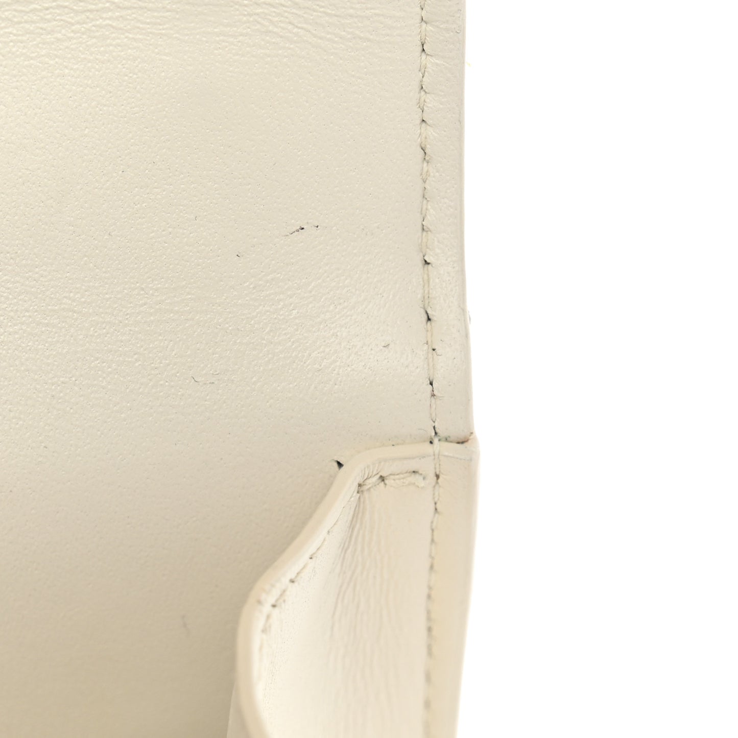 Lambskin Macrocannage Mini Miss Caro Bag Latte
