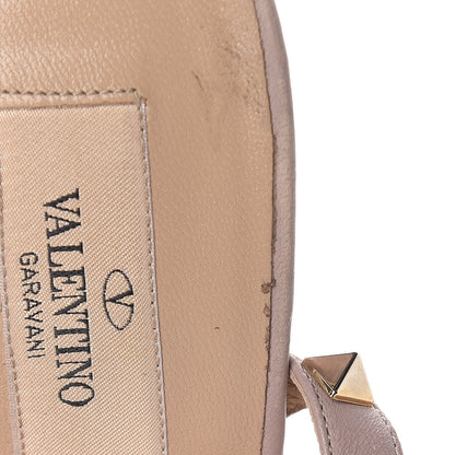 Valentino Garavani Patent Nappa Rockstud Ankle Strap 65mm Pumps 40 Black Poudre 12 of 16