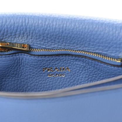 Prada Vitello Daino Flap Crossbody Mare 8 of 9