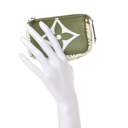 Louis Vuitton Monogram Giant Micro Pochette Accessories Kaki White 2 of 8