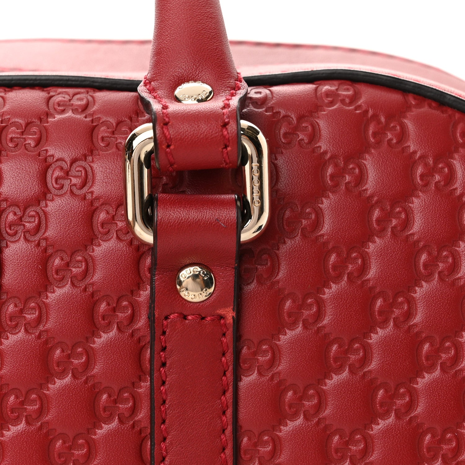 Gucci Soft Microguccissima Medium Crossbody Bag Rosso 11 of 12