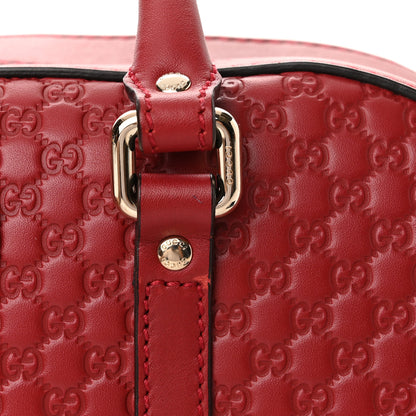 Gucci Soft Microguccissima Medium Crossbody Bag Rosso 11 of 12