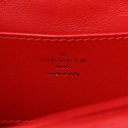 Louis Vuitton Lambskin Malletage GO-14 MM Rouge 6 of 9