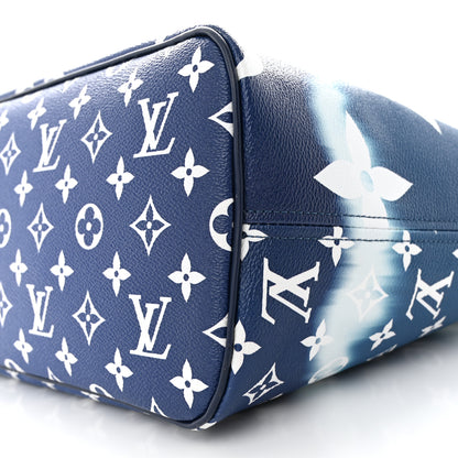 Louis Vuitton Monogram Escale Neverfull MM Blue 10 of 10