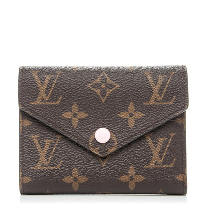 Louis Vuitton Monogram Victorine Wallet Rose Ballerine 1 of 8