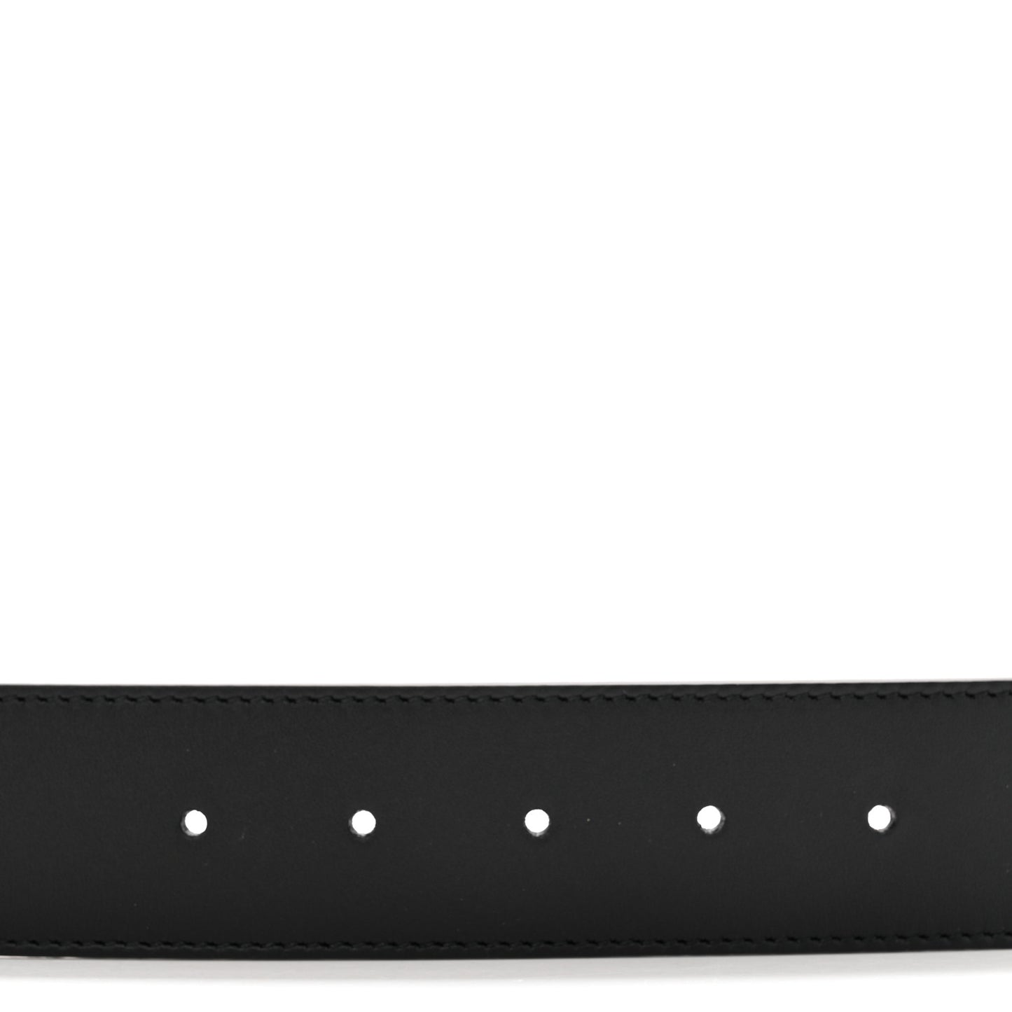 Calfskin Queen Margaret Bee Belt 80 32 Black