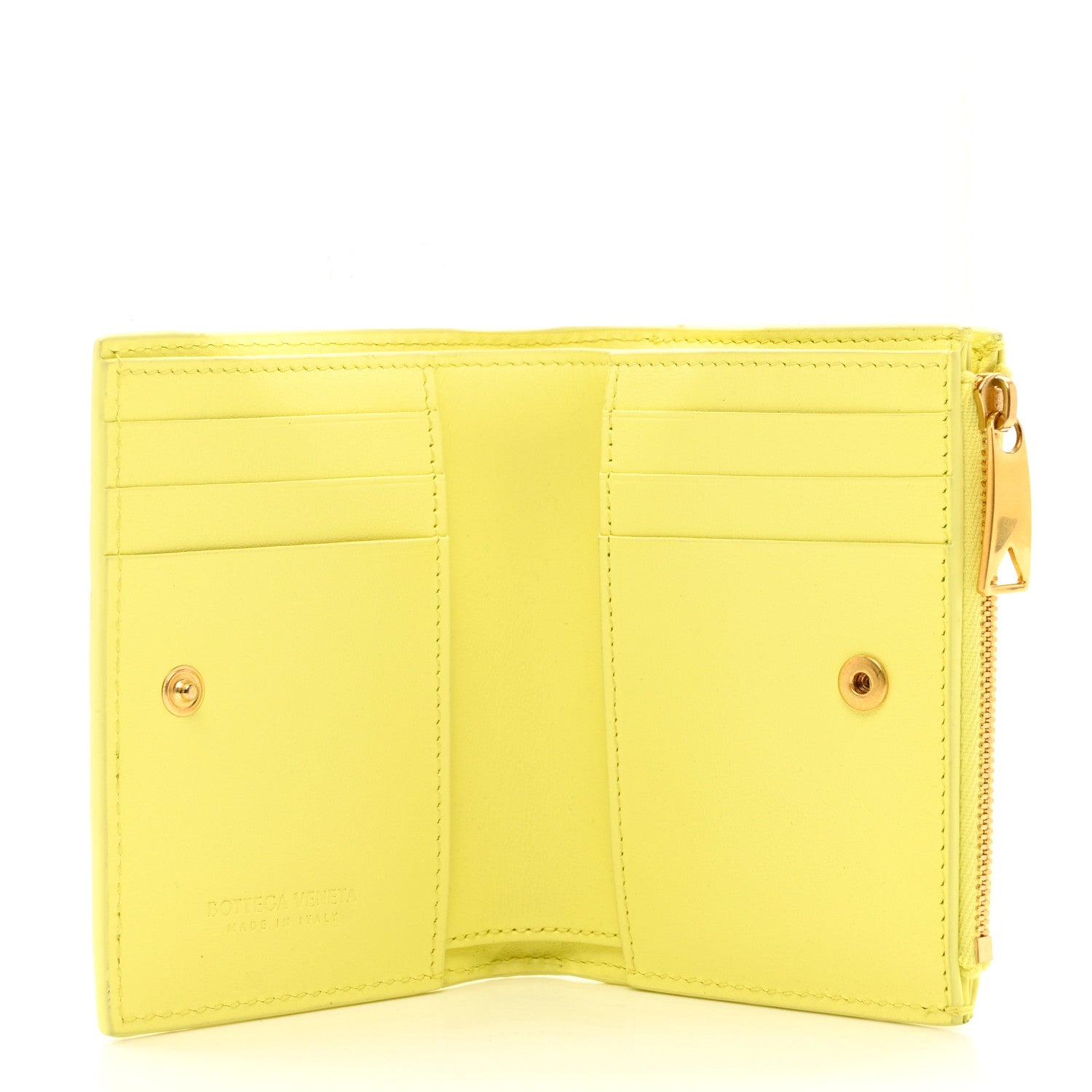 Bottega Veneta Nappa Intrecciato Small Bi-Fold Zip Wallet 5 of 7