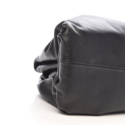 Bottega Veneta Smooth Butter Calf The Pouch Oversized Clutch Black 7 of 9