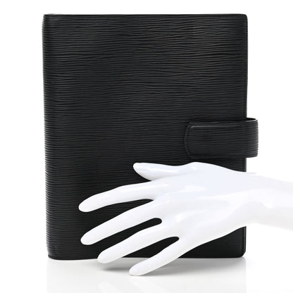 Louis Vuitton Epi Large Ring Agenda Black 2 of 6
