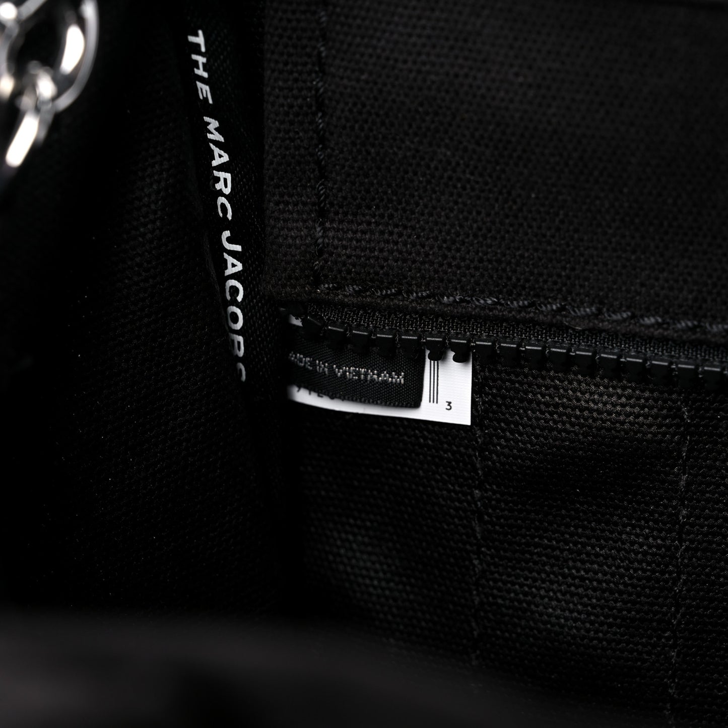 Cotton Canvas Mini The Traveler Tote Bag Black