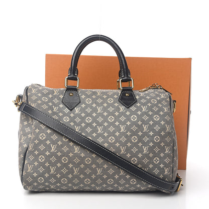 Louis Vuitton Monogram Idylle Speedy Bandouliere 30 Encre 9 of 9