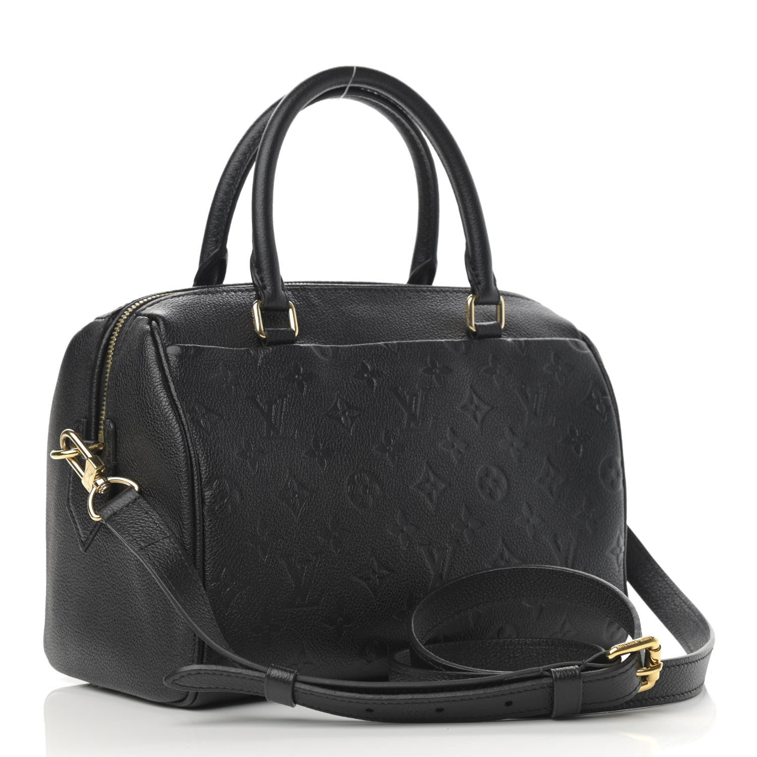 Louis Vuitton Empreinte Speedy Bandouliere 25 NM Black 3 of 14