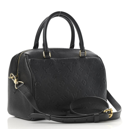 Louis Vuitton Empreinte Speedy Bandouliere 25 NM Black 3 of 14