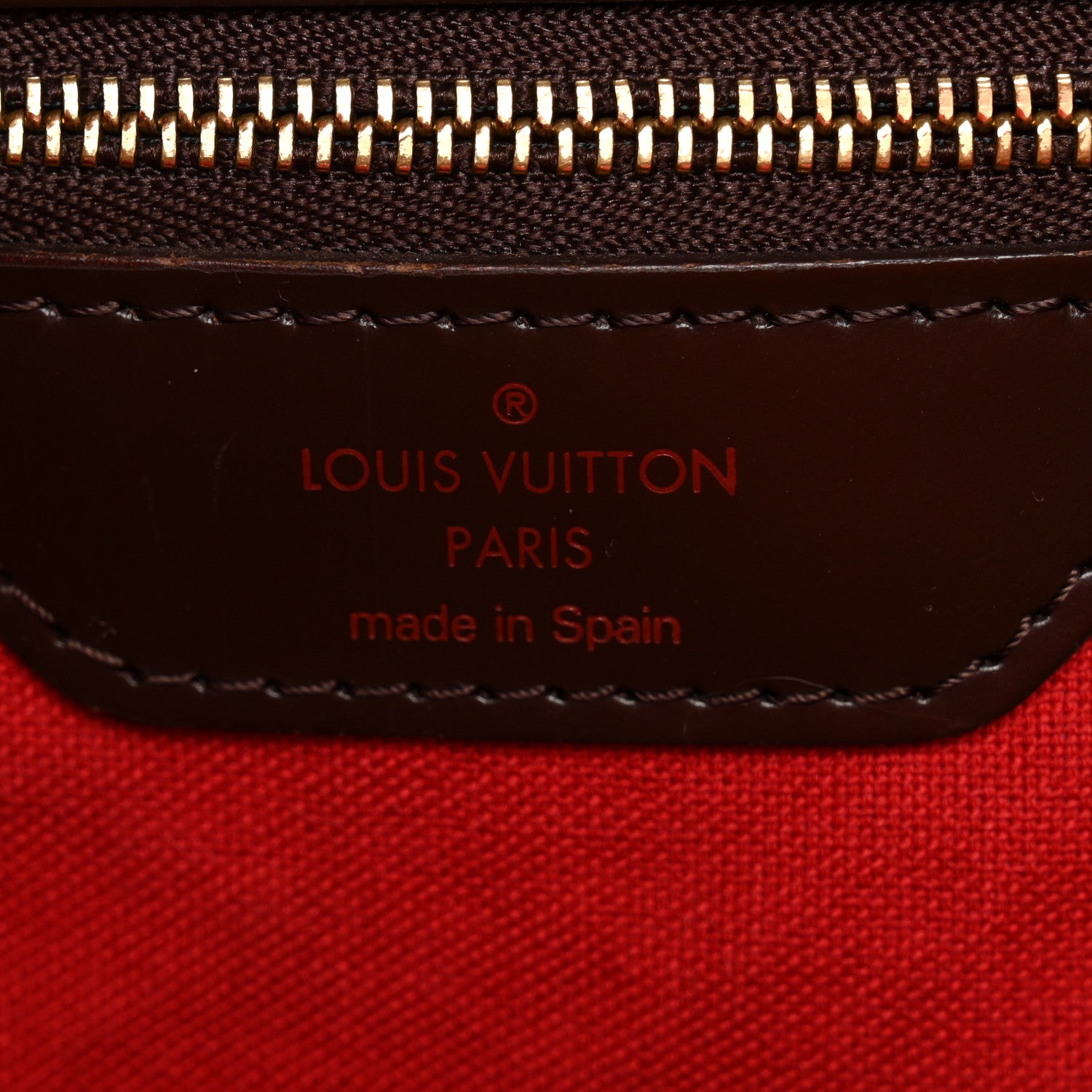 Louis Vuitton Damier Ebene Cabas Rivington 5 of 11