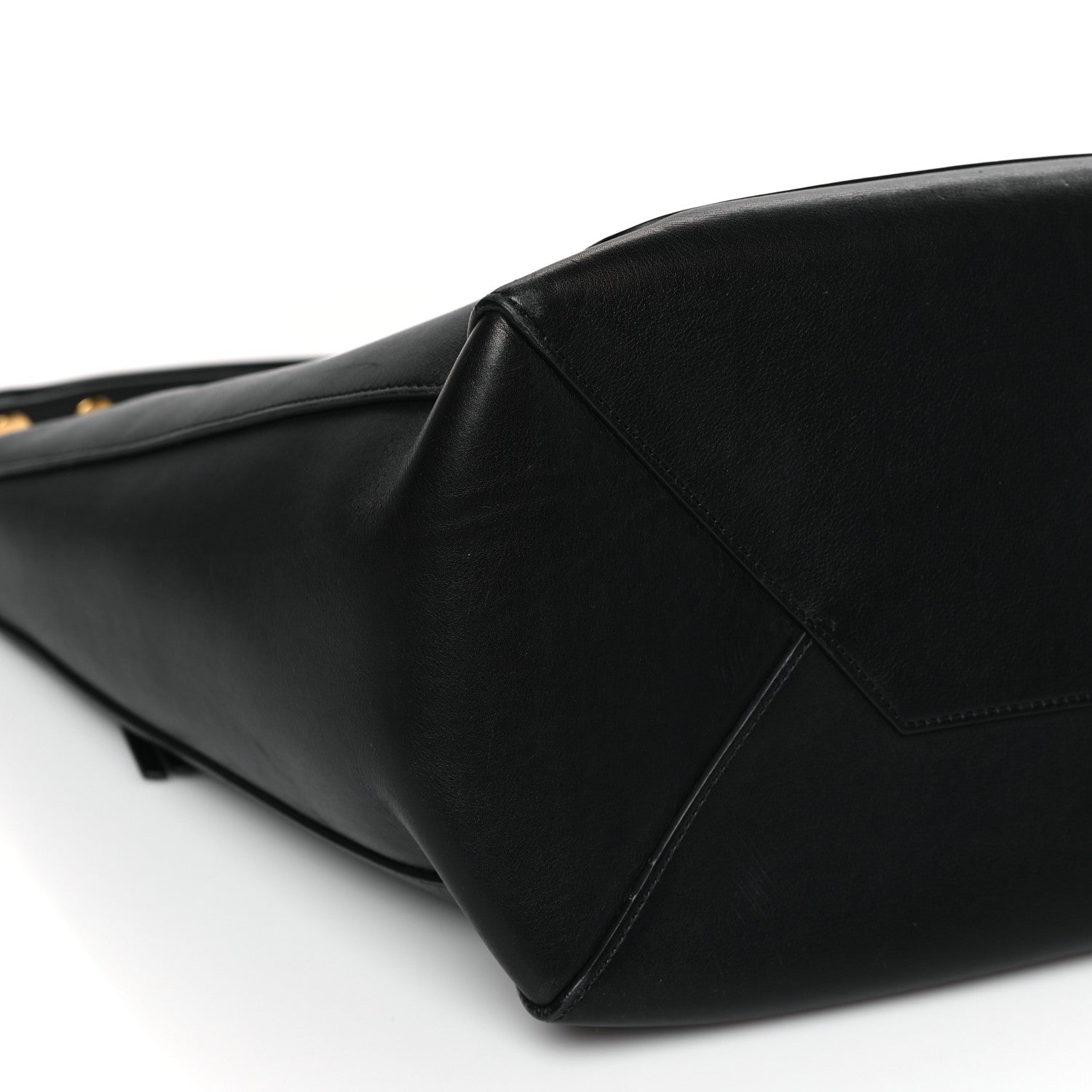 Celine Natural Calfskin Medium Zipped Hobo Black 7 of 8