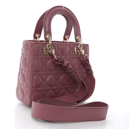 Christian Dior Lambskin Cannage Small My ABCDior Lady Dior Pink Honey 3 of 11