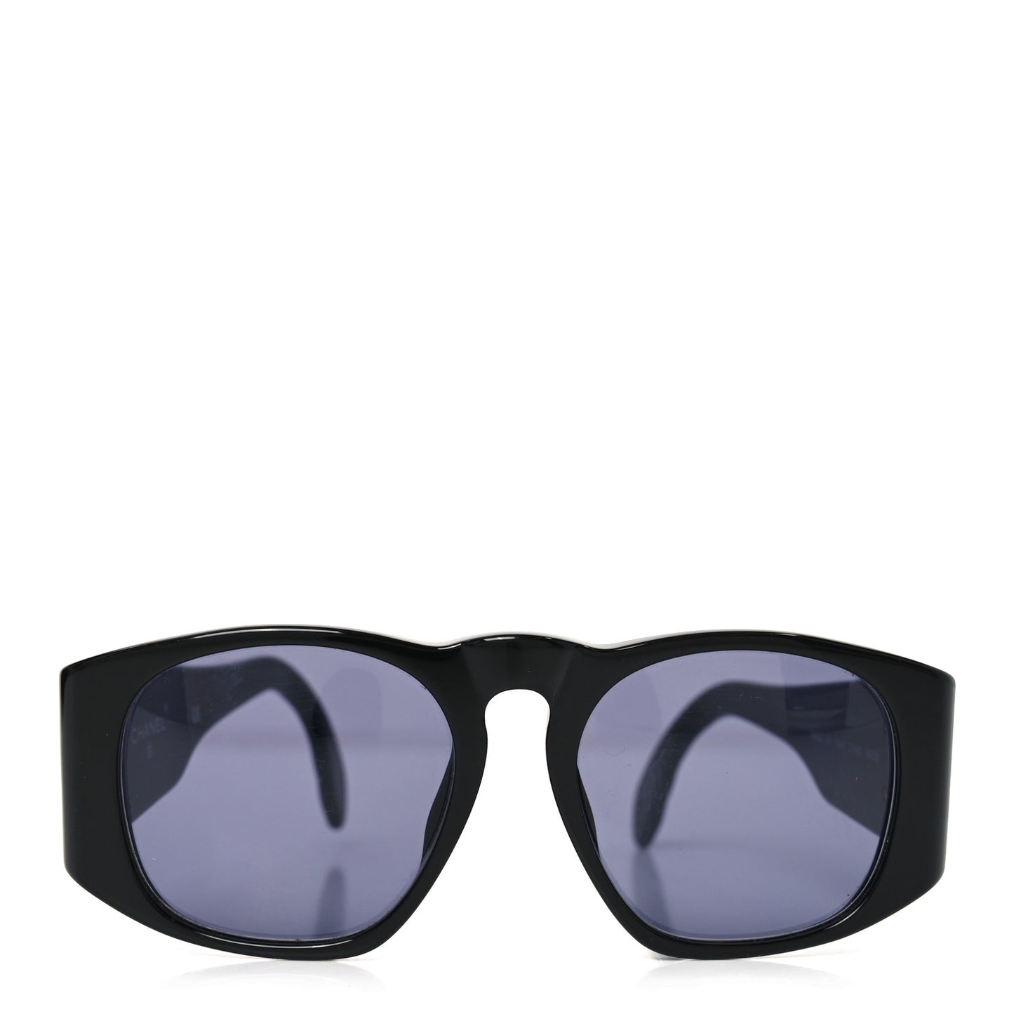 Acetate Quilted Sunglasses 01450 Black