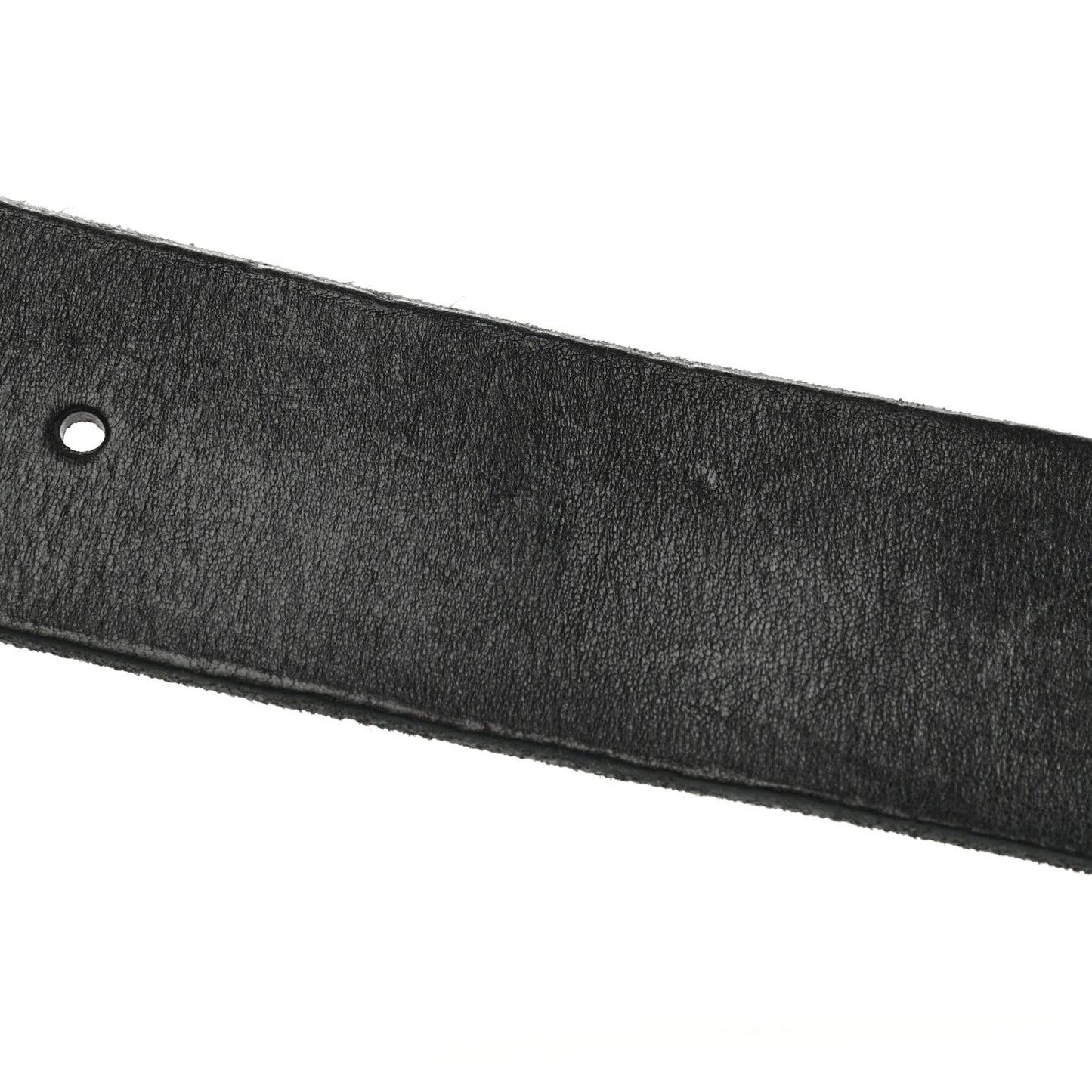Faded Calfskin Snake Double G 40mm Belt 95 38 Black