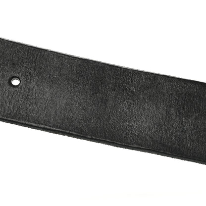 Gucci Faded Calfskin Snake Double G 40mm Belt 95 38 Black 6 of 7