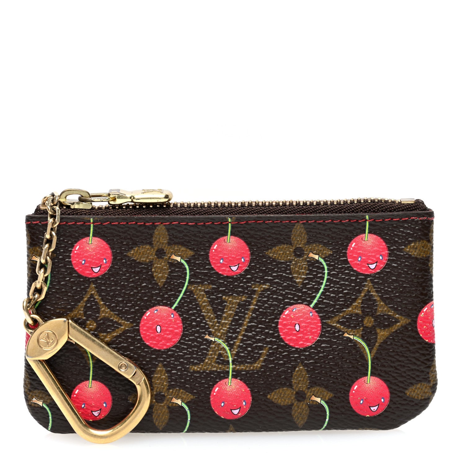 Louis Vuitton Monogram Cerises Key Pouch 1 of 6