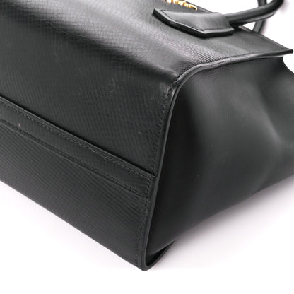 Prada Vitello Glace Calfskin Twin Pocket Tote Black 10 of 11