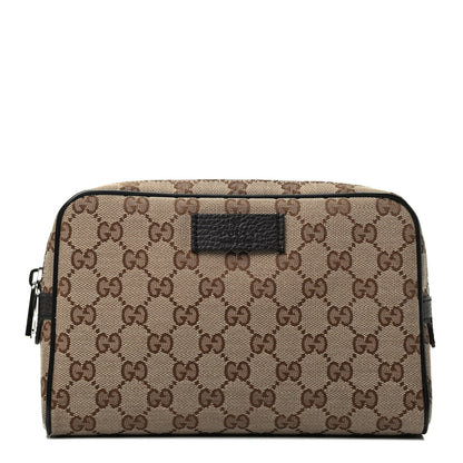 Gucci Monogram Belt Bag Dark Brown 1 of 4