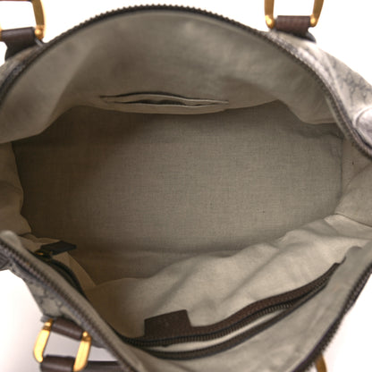 Gucci Soft GG Supreme Monogram Web Medium Duffle Bag Beige New Acero Crop 5 of 9