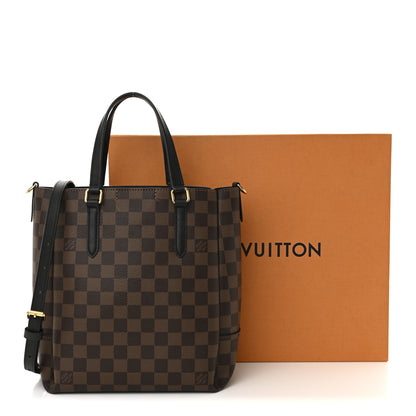 Louis Vuitton Damier Ebene Belmont PM Black 11 of 11