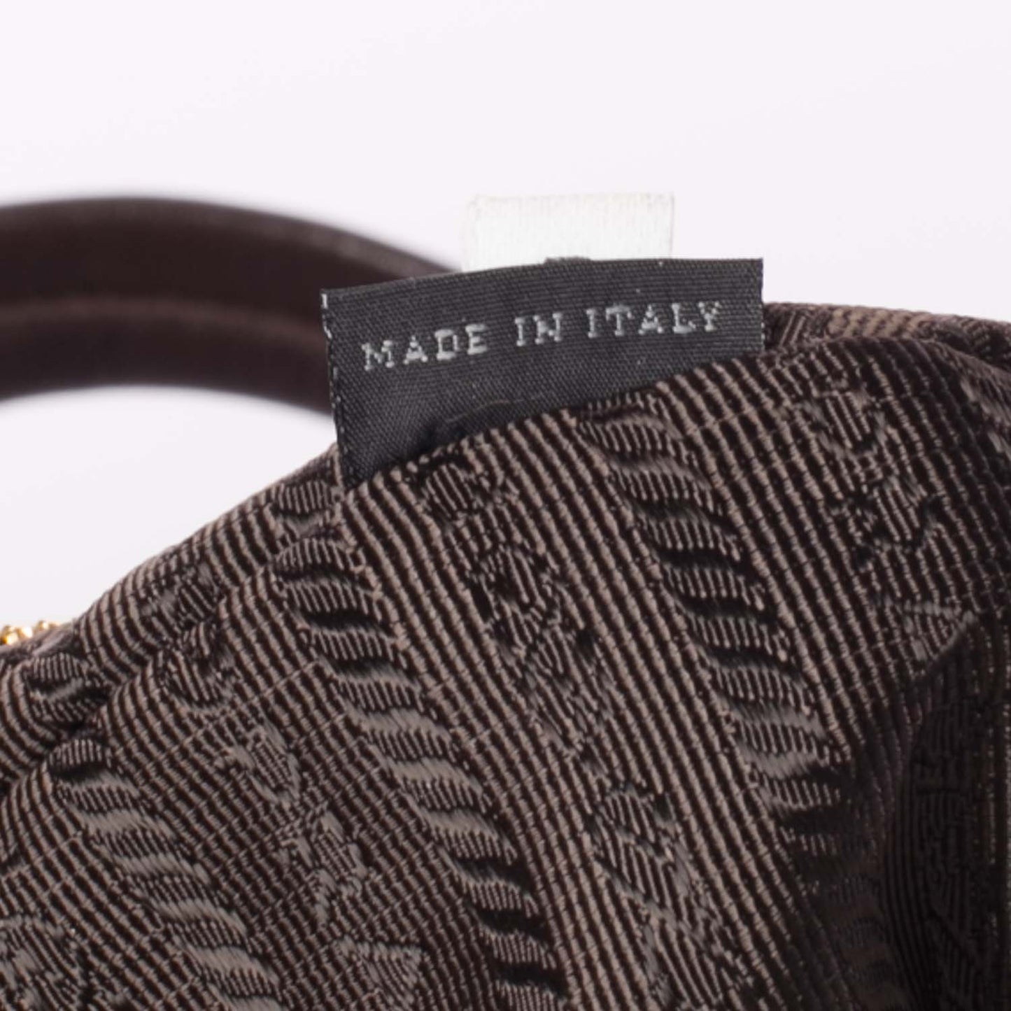 Tessuto Nylon Jacquard Logo Aviator Satchel