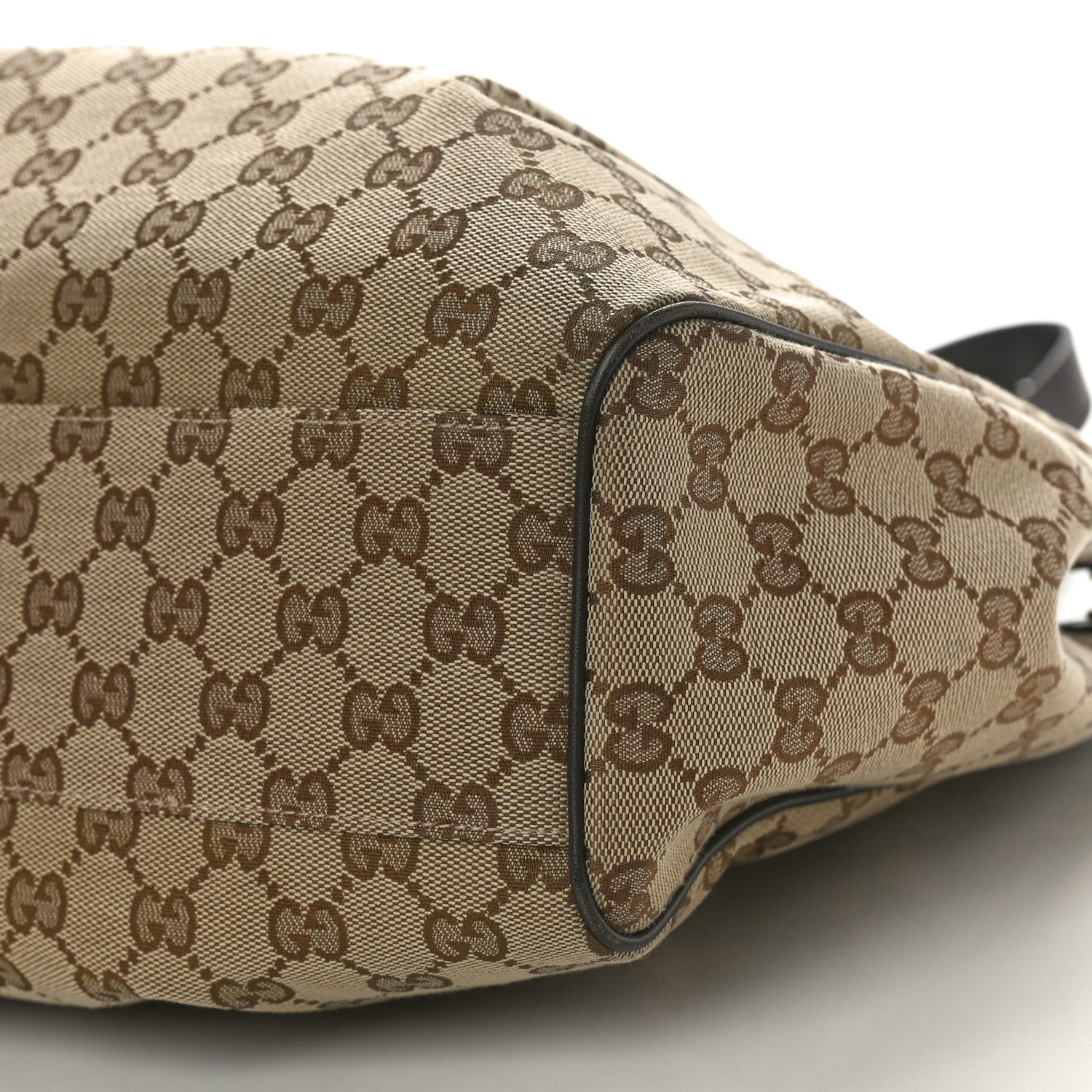 Gucci Monogram Shoulder Bag Dark Brown 10 of 11