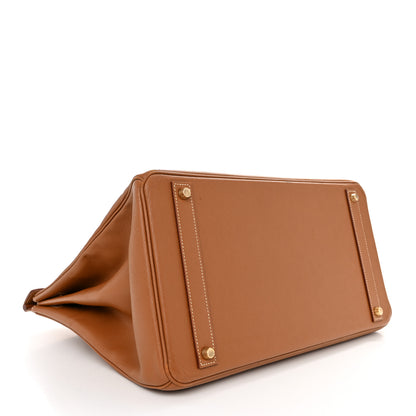 Hermes Courchevel Birkin 40 Gold 4 of 12