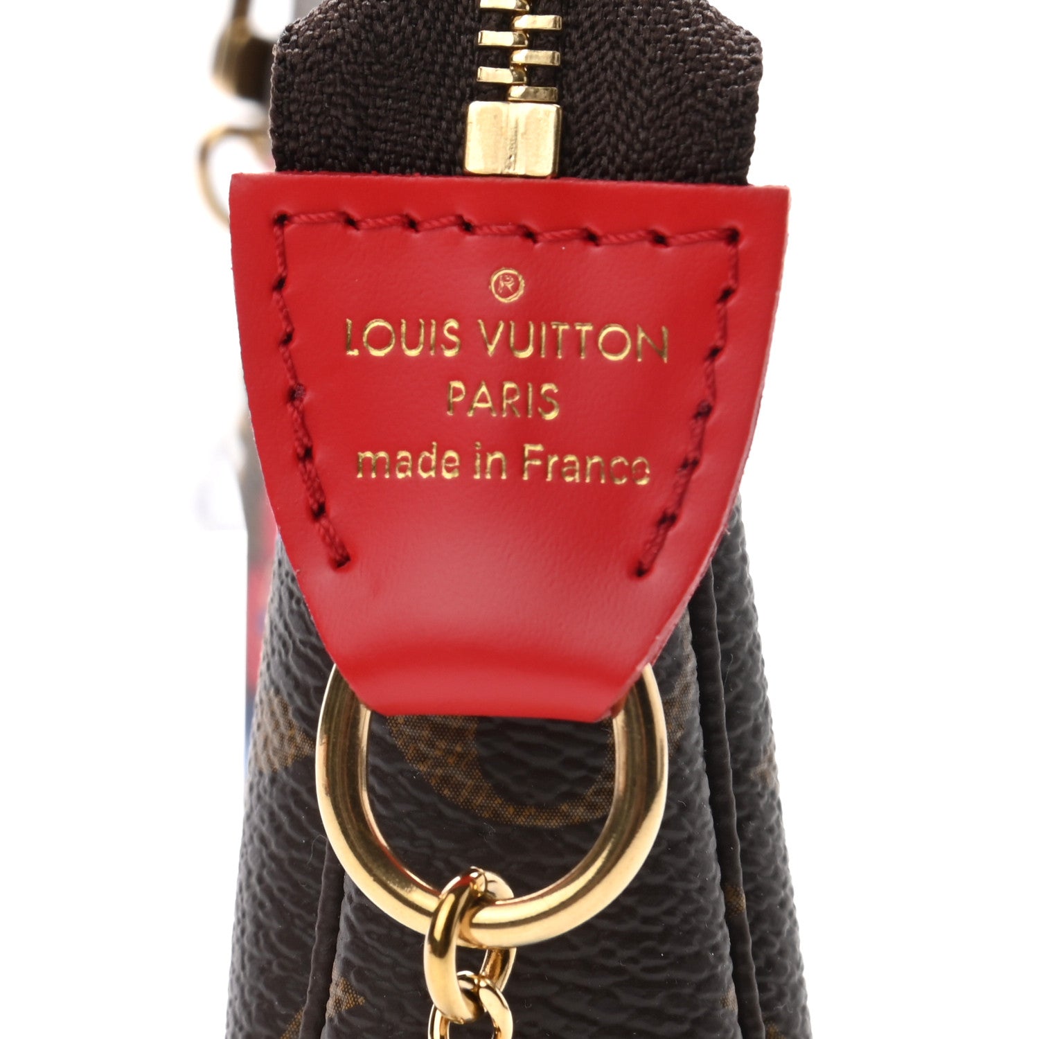 Louis Vuitton Monogram 2020 Christmas Animation Bumper Cars Mini Pochette Accessories Coquelicot 6 of 8