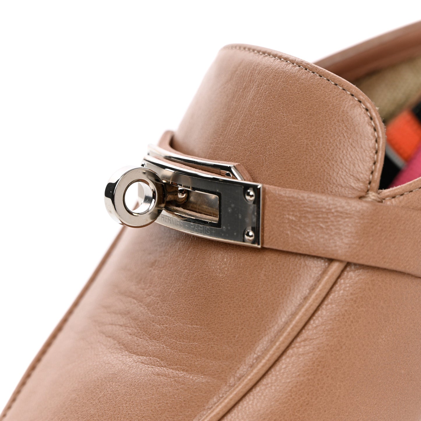 Calfskin Oz Mules 37 Beige Sarrazin