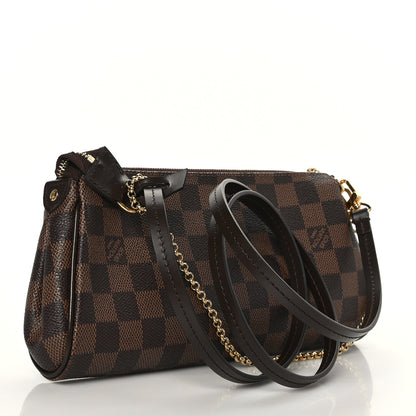 Louis Vuitton Damier Ebene Eva Clutch 3 of 9