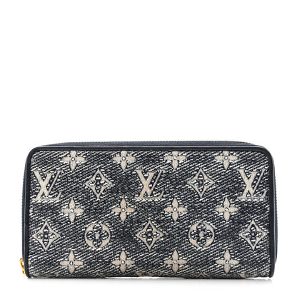 Louis Vuitton Hollographic Monoglam Zippy Wallet Blue 1 of 8